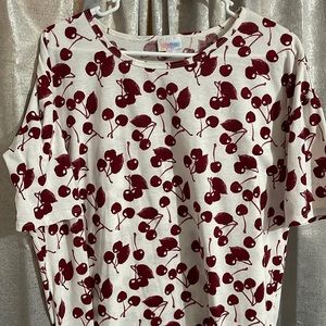Xs LuLaRoe Irma cherries